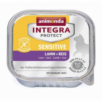 Animonda Cat Integra Protect Sensitiv mit Lamm & Reis 100g