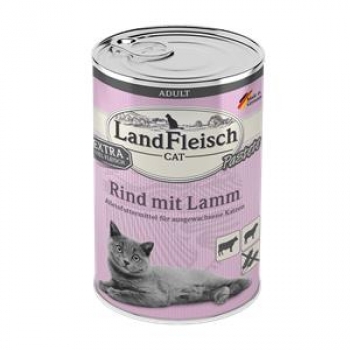 Landfleisch Cat Adult Pastete Rind & Lamm 400 g