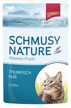 Schmusy Frischebeutel Fisch Thunfisch pur 100g