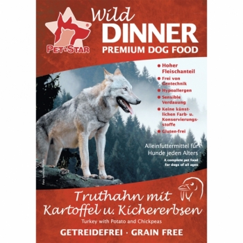 Wild Dinner Truthahn - Getreidefrei 12 kg