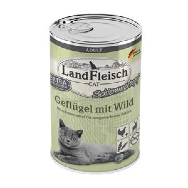 Landfleisch Cat Adult Schlemmertopf Geflügel & Wild 400 g