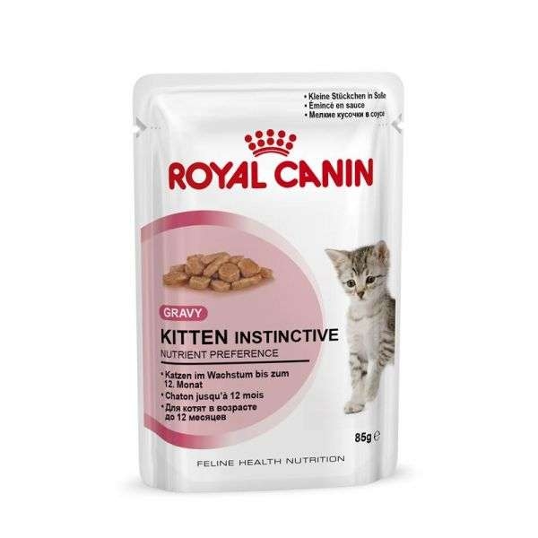 Royal Canin Frischebeutel Kitten Instinctive in Sosse Multipack 12x85g