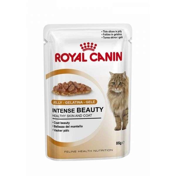 Royal Canin Feline Portionsbeutel Multipack Intense Beauty in Gelee 12x85g
