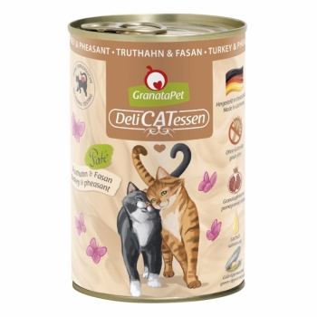GranataPet Delicatessen Dose Truthahn & Fasan 400 g