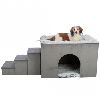 Trixie Höhle Harvey mit Treppe - 154 × 60 × 60 cm