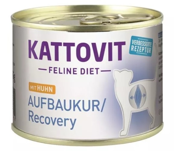 Kattovit Feline Diet Aufbaukur/Recovery Huhn 185g