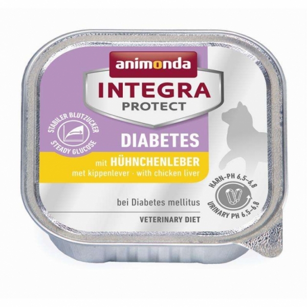 Animonda Cat Integra Protect Diabetes mit Hühnchenleber 100g