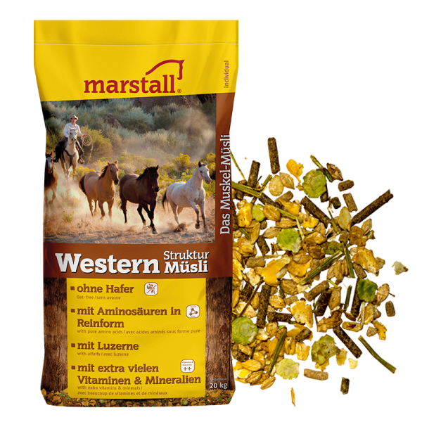 marstall Western Struktur-Müsli 20kg