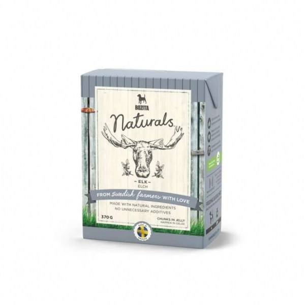 Bozita Naturals Happen in Gelee Elch 370g