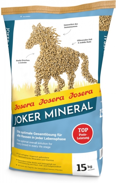 Josera Pferd Jocker Mineral 15kg