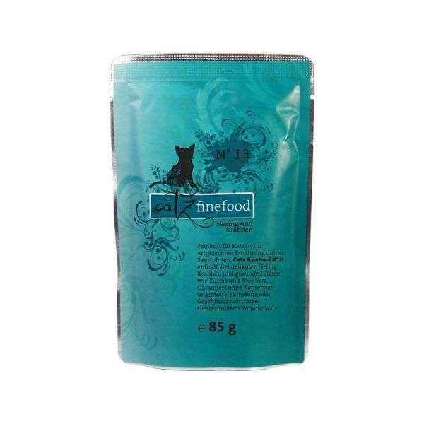 Catz finefood No.13 Hering & Krabben 85 g