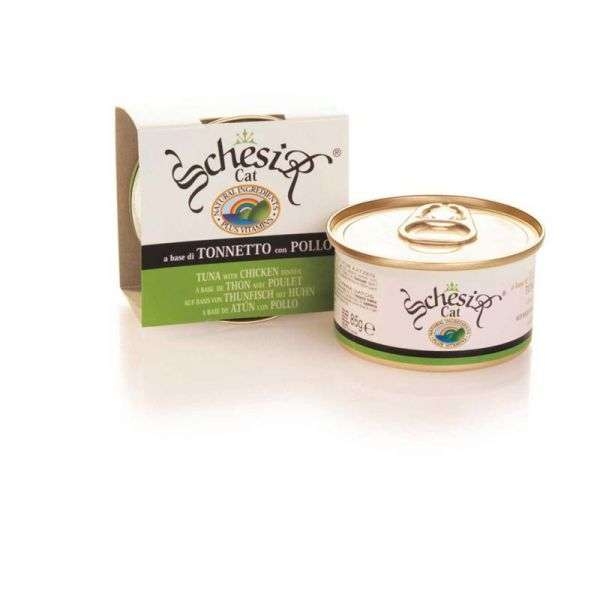 Schesir Thunfisch mit Huhn in Gelee 85g